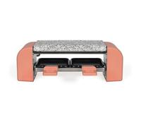 Set Raclette Per 2 Persone - Livoo X Marmiton - Doc306 - 450 W - 5 Ricette Tramite Codice Qr - Vassoio In Granito Rimovibile