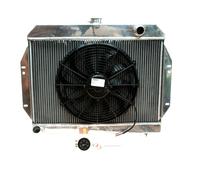 Set radiatore in alluminio con ventola elettrica, interruttore termico; Jeep ...