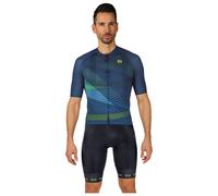 Set (Radtrikot + Radhose) ALÉ Connect Set (2 Teile), für Herren|ALÉ Connect Set blu