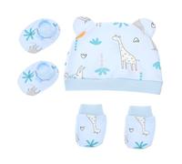 Set Ragazzo Ragazza Cotone Caldo Cappello Guanti Calzini Tre Pezzi | Tessuto Morbido, Design Elastico, Adatto a Ragazzo Ragazza e Bebè, Motivi Allegri