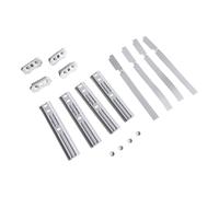 WHIRLPOOL - Fixation kit originale universale con 4 guide per fissaggio porta Frigorifero da Incasso 481231019131