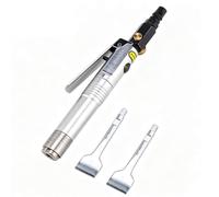 Set Raschiatore Pneumatico, Martello Pneumatico, Kit Micro Cippatore | Con 2 Lame A Scalpello, Consumo D'aria 0,8Cfm, 7000Bpm, For Sgusciare Ostriche, Rifinitura Modelli, Intaglio Del Legno