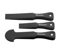 SET RASCHIETTI IN PLASTICA CUNEO CUNEI 3pz SPATOLE FASANO TOOLS