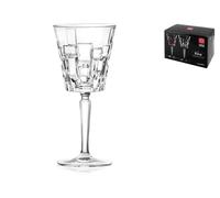 Set Rcr Etna 6 calici acqua in vetro 28 cl