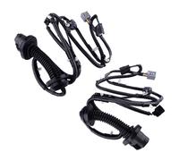 Set Rear Door Jumper Wire fit for Ford F150 Crew Cab 2009-2014 Black