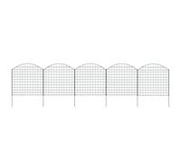 Set Recinzione Giardino Ad 77,3x26 Cm Verde, Filo D'Acciaio Multiuso, Applicazione Versatile, Semplice da Installare, Pratico Set Recinzione con Recinzione Protettiva per (77,5×78,5