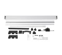 Set recinzione per da tavolo Lega di alluminio premium Scorrevole liscio e durevole con manopola di regolazione fine per circolare per la lavorazione del legno 800 mm o 1000 mm (Supporto per sega