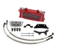 Set refrigeratore olio moto | kit raffreddamento olio moto | ricambio ventilatore motore auto per fuoristrada e libero