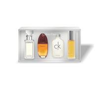 Set regalo 4 x 15 ml Immergiti nel variegato mondo delle fragranze Calvin Klein con il Calvin Klein Collection Gift Set, un set squisito pensato per soddisfare vari stati d'animo e occasioni. Questo s