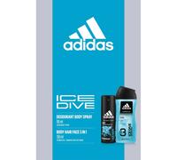 Set regalo Adidas Ice Dive (deodorante spray +gel doccia ) 0,4 l