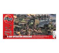 SET REGALO AIRFIX A50162A MODELLO D-DAY 75° ANNIVERSARIO OPERAZIONE OVERLOR 1/76