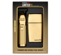 Set Regalo BaByliss Gold Trimmer E Rasoio A Doppia Lamina #FXDUOFS2TG - NUOVO