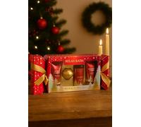 Set Regalo Bagno Relax Bath - 4 Pezzi | Scrub Corpo 60 ml, Shower Gel 100 ml, Lozione Corpo 60 ml, Bomba da Bagno 50 g | Idea Regalo Donna Natale, Compleanni, Spa a Casa - Sweet Coffee