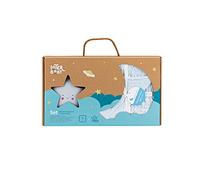 Set Regalo Bebè: Coperta di bolle blu e luce notturna