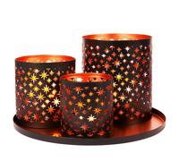Set Regalo Candelabri Decorazione Ramadan Orientale