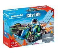 PLAYMOBIL City Life 70292, Gift Set Go Kart, dai 4 Anni
