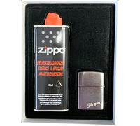 Set Regalo Classico con Incisione Desiderata su ZIPPO + Benzina Zippo