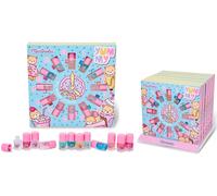 Set regalo con 12 smalti "Clock" Cm. 25x25