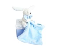 Set regalo con coniglietto e copertina blu