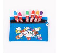 Set regalo con custodia per bingo Dabber, borsa portaoggetti + 6 dabber e lavagna da bingo, pennarelli antigoccia, accessori per casa, club ed eventi