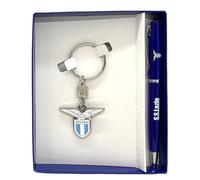 Set regalo con penna a sfera + portachiavi in scatola regalo - SS Lazio