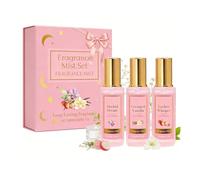 Set Regalo Con Profumo di Luna E Stella in Oro Rosa - Profumo Naturale di Piante, Odore Elegante, Non Irritante, Uso for Tutte Le Stagioni, Idratante E Facile da Usare(2pcs)