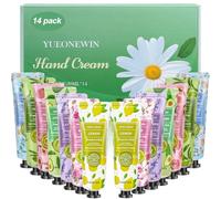 Set regalo crema per mani e piedi con motivo floreale, regalo di Natale per mani ruvide e asciutte in inverno, set regalo per compleanno e festa della mamma