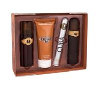Set Regalo Cuba Gold Eau de Toilette 100 ml + 35 ml, Dopobarba 100 ml e Gel Doccia 200 ml