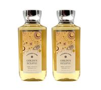 Set regalo da doccia per doccia Bath & Body Works 10 once ogni pacchetto di 2 (Golden Eclipse)