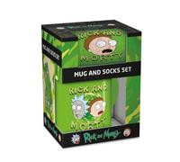 Pyramid International Set di tazze e calzini Rick and Morty, divertente design di Rick and Morty, include calzini comodi abbinati, resistenti e sicuri per microonde, scelta fantastica per sessioni di