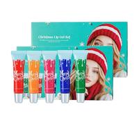 Set regalo di balsamo per labbra natalizio, idratante invernale per labbra secche e screpolate, stick nutriente per la cura delle labbra, maschera nutriente per la cura delle labbra natalizia, per