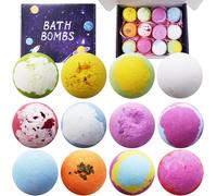 Set Regalo Di Bombe Da Bagno, Contenente 12 Bombe Da Bagno a Forma Di Pianeta, I