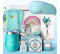 Set regalo di compleanno per donne, confezione per la cura di sé con cestino da bagno rilassante spa, regalo di Natale per mamma, sorella, migliore amica, moglie, figlia, nipote, collega, donne che