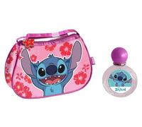 Set regalo di fragranze Disney Stitch per bambini, include profumo spray naturale da 50 ml e borsa da viaggio per articoli da toeletta, profumo di lunga durata e borsa da toilette resistente, il