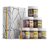 Set regalo di sali da bagno Epsom Relaxing Spa con oli essenziali - Lavanda, Eucalipto, Limone e Cocco