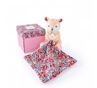 Set regalo Doudou - cerbiatta di peluche e copertina