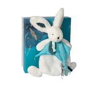 Set regalo Doudou - coniglietto di peluche con doudou 25 cm blu