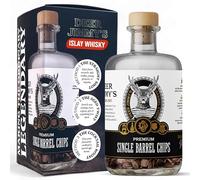 Set Regalo Fai-da-Te di Deer Jimmy's - Crea il Tuo Whisky con Legno di Quercia Premium da Botti di Whisky Scozzesi di Islay - Maturazione Profonda per Ogni Acquavite Uomo