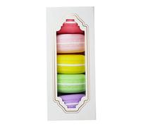 Set regalo in balsamo per le labbra macaron maschera per labbra set idratante maschera per labbra esfoliante gelatina crema per le labbra per idratazione profonda nutrimento della cura delle labbra