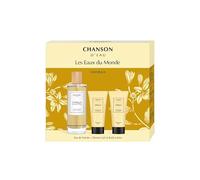 Set regalo LES EAUX DU MONDE VAILLA| EAU DE TOILETTE 100 ml, gel doccia & body LOTION 50 ml| per donna | Natale