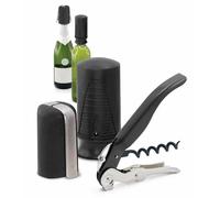 Set Regalo Natale Pulltex Cavatappi + Tappo aspira aria + Tappo per Spumante