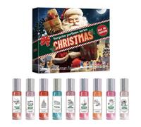 Set regalo per calendario dell'Avvento, 9 giorni di profumo, per donne e uomini, 9 giorni di profumi di design premium Holiday Conto alla rovescia (10 ml* 9 pezzi)