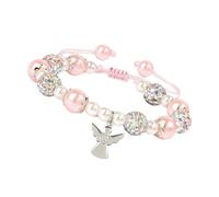 Set regalo per la Prima Comunione con ali d'angelo e croci con perle autentiche decorative a forma di croce d'angelo, Angel diamonds, come descritto, come descritto