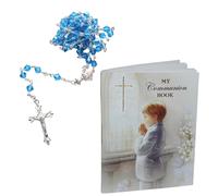 Set Regalo Per La Prima Comunione Libro Di Preghiere E Rosari - Scegli Design