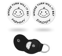 Set Regalo Per Neomamma e Neonato - 2 Pezzi Per Baby Shower, Gender Reveal Party, Gravidanza - Accessori Utili