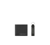 Armani Exchange Essential, Barcelona Side Lettering Logo, Set Regalo a Portafoglio da Uomo, Nero, Taglia Unica