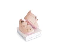 Doudou et Compagnie - Pantofole per neonato, 6 pezzi, colore: Rosa