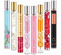 Set regalo profumo donna premium, 8*35 ml set profumi da donna, Mini Profumo Formato da Viaggio, fragranze floreali e fruttate dolci,regalo perfetto per la fidanzata, Natale, compleanno, San Valentino