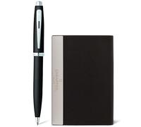 Set Regalo Sheaffer, Penna A Sfera + Portacarte Da Visita, Nero Opaco E Cromo