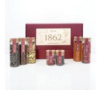 Set regalo spezie per cocktail e gin botanicals - Silkflair 1862 “L’arte dei cocktail” | Box premium con 7 spezie pregiate e 7 ricette originali